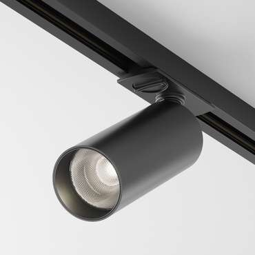 Трековый светильник диммируемый Focus LED черного цвета