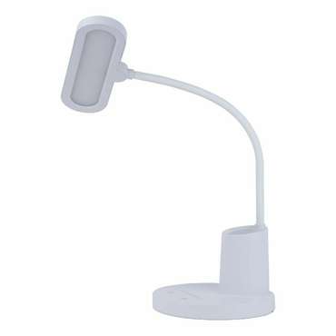Настольная лампа ULM-D603 10W/3000-6000K/DIM WHITE (пластик, цвет белый)