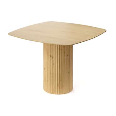 Обеденный стол квадратный Капелла бежевого цвета