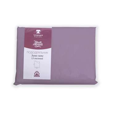 Пододеяльник 'Цвет эмоций' 205х210 стеганый на молнии Зима-лето, поплин, 100% хлопок, пл. 110 гр./кв. м., 'Орхидея'