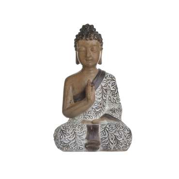 Декор настольный Buddha бежево-серого цвета