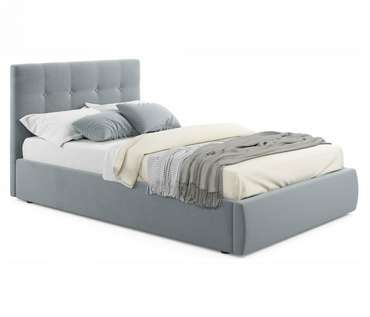 Кровать Selesta 120х200 с подъемным механизмом серого цвета