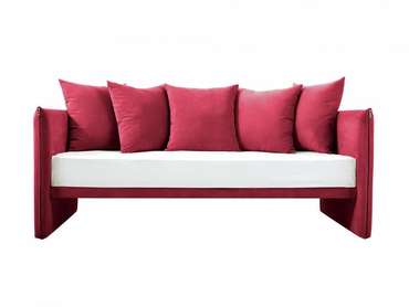 Диван-кровать Milano 90х190 красного цвета