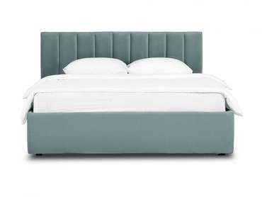 Кровать Queen Sofia 160х200 Lux бирюзового цвета с подъемным механизмом
