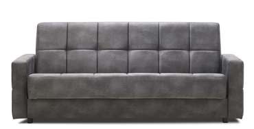 Прямой диван-кровать Бавария серого цвета