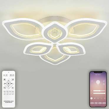 Потолочная люстра Angel LED LAMPS 81198 (акрил, цвет белый)
