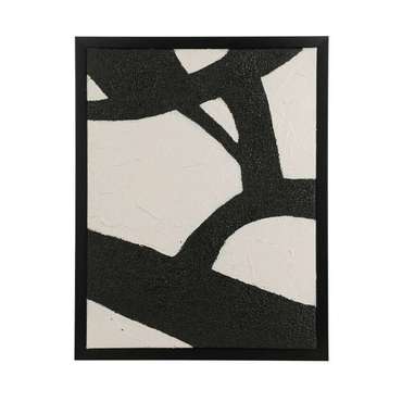Комплект из двух картин Roberval 33х43 черно-белого цвета
