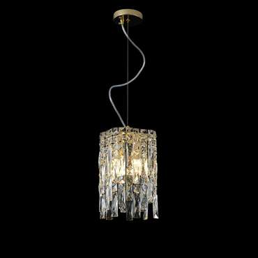 Подвесной светильник хрусталь Crystal Lux ABRIL SP2 GOLD