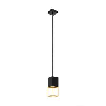 Подвесной светильник Montebaldo черно-золотого цвета