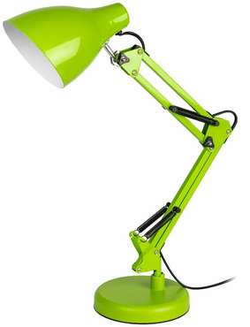 Настольная лампа N-123 Б0052756 (металл, цвет зеленый)