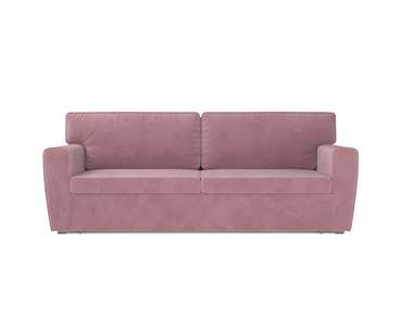 Прямой диван-кровать Оскар пудрового цвета