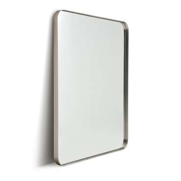 Настенное зеркало Caligone 120х140 серого цвета