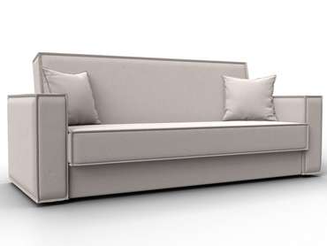 Диван-кровать Куба светло-бежевого цвета (замша)