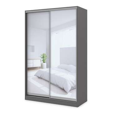 Шкаф-купе Comfort 14.6 темно-серого цвета