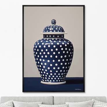 Репродукция картины Porcelain vase No 2, 2024г.
