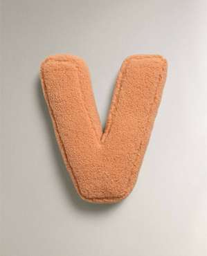 Детская подушка Letter v