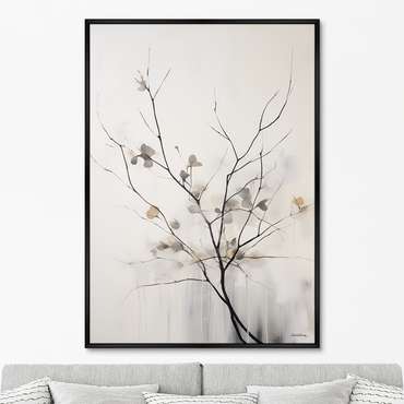 Репродукция картины Branches, autumn colors, No 1, 2024г.