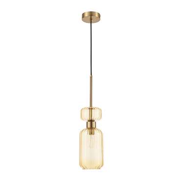 Подвесной светильник Gloss 1141/1S Amber (стекло, цвет янтарный)