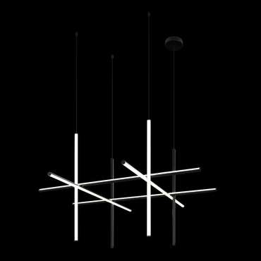Подвесной светильник Coordinates 10393/A Black (металл, цвет белый)