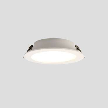 Светильник встраиваемый светодиодный IP44 Crystal Lux CLT 529C142 WH 4000K