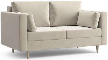 Диван-кровать Брайн 160 светло-бежевого цвета