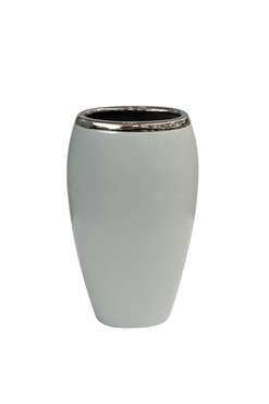 Керамическая ваза M серого цвета