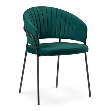 Обеденный стул Лео бирюзового цвета