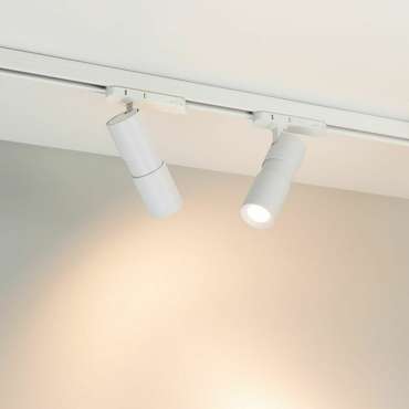 Трековый трехфазный светильник Arlight LGD-ARTEMIS-TRACK-4TR-R55-12W Warm3000 (WH, 8-80 deg, 230V, DALI) 057689