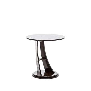 Приставной столик Акцент темно-коричневого цвета