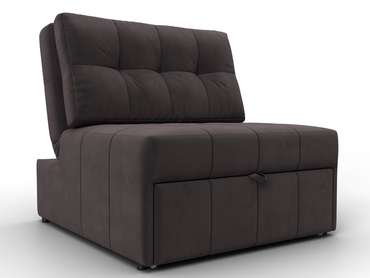 Кресло-кровать Лига-107 коричневого цвета