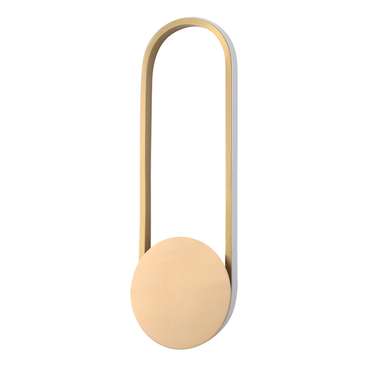 Настенный светильник NINA AP18W LED BRASS (акрил, цвет белый)