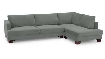 Угловой диван-кровать Марсель серого цвета