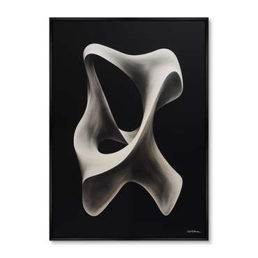 Репродукция картины Streamlined shapes, No 2, 2024г.