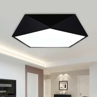 Потолочный светодиодный светильник Geometric белого цвета