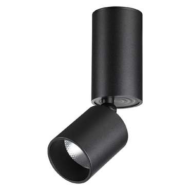 спот накладной Tubo 359317 (алюминий, цвет черный)