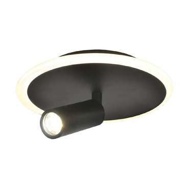 Настенно-потолочный светильник 20046led 20046SMA/01LED BK (металл, цвет черный)