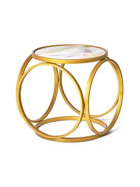 Кофейный стол Sfera золотого цвета