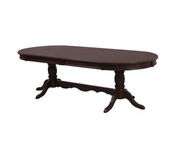 Раздвижной обеденный стол Верона темно-коричневого цвета