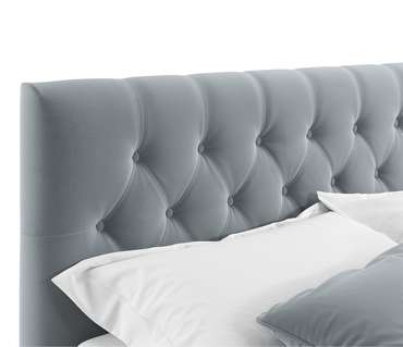 Кровать Verona 140х200 с ортопедическим основанием серого цвета