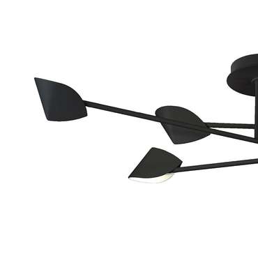 Потолочная люстра Capuccina 7580 (алюминий, цвет черный)