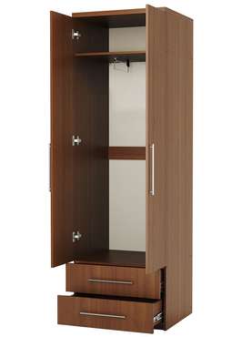Шкаф для одежды с ящиками Мелодия МШЯ-21 100 цвета орех