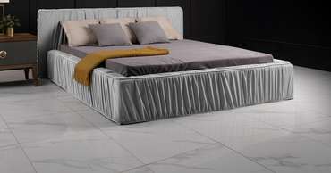 Кровать Storm 180х200 светло-серого цвета