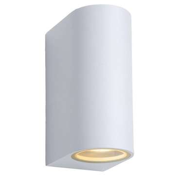 Уличный настенный светильник Zora Led белого цвета   