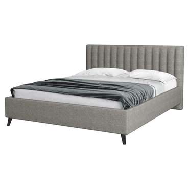 Кровать без основания Style Laxo 140x200 серого цвета