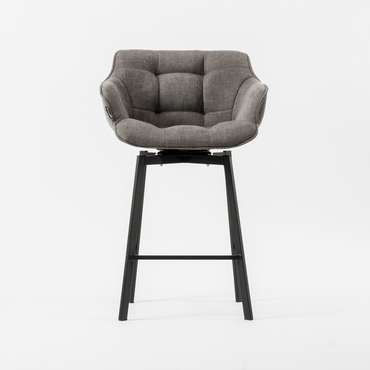 Полубарный стул Авиано темно-серого цвета