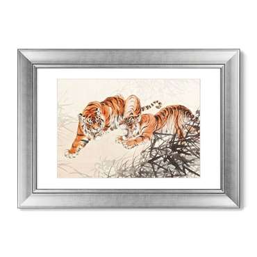 Репродукция картины Tigers in the bush 1905 г.