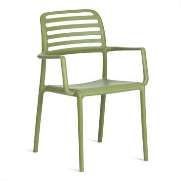 Набор из четырех стульев Valutto зеленого цвета