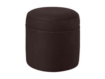 Пуф Barrel темно-коричневого цвета