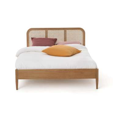 Кровать с основанием Madara 140x190 бежевого цвета