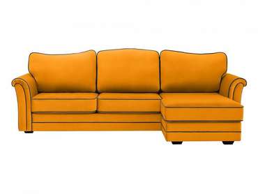 Угловой диван-кровать Sydney горчичного цвета
